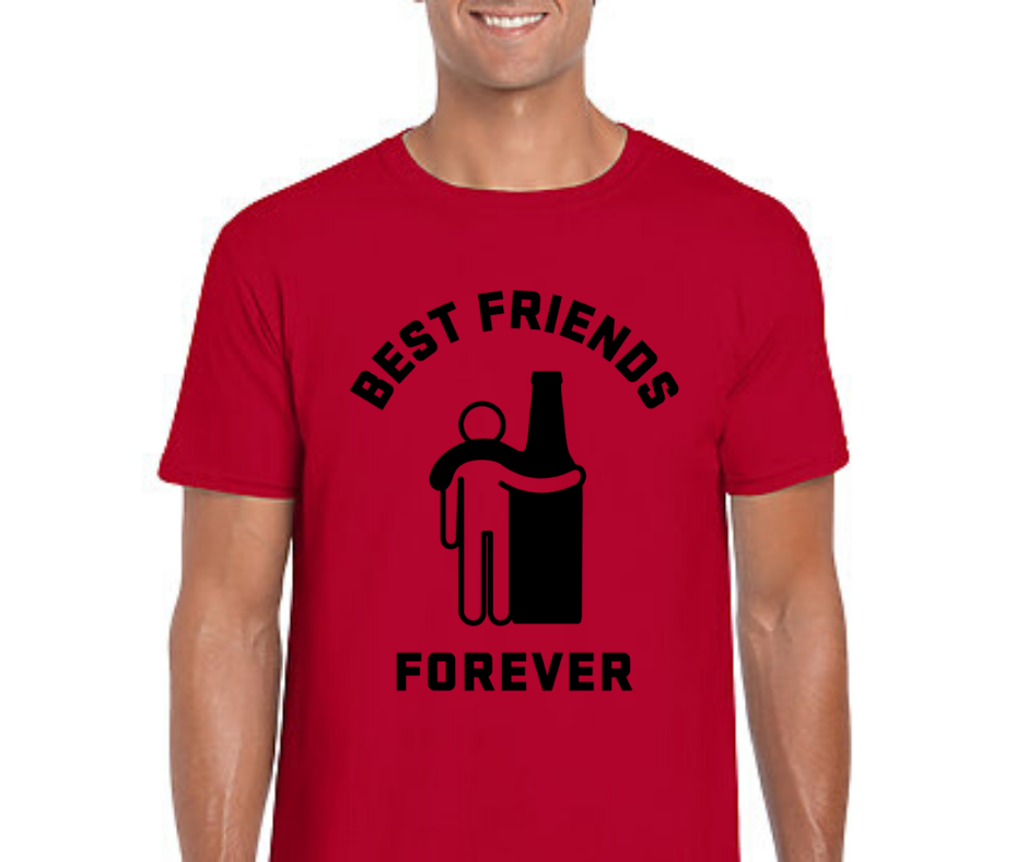 Best Friends Forever with Beer T-Shirt
