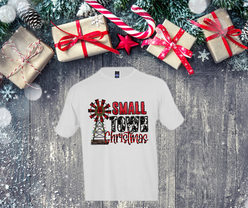 Small Town Christmas T-Shirt